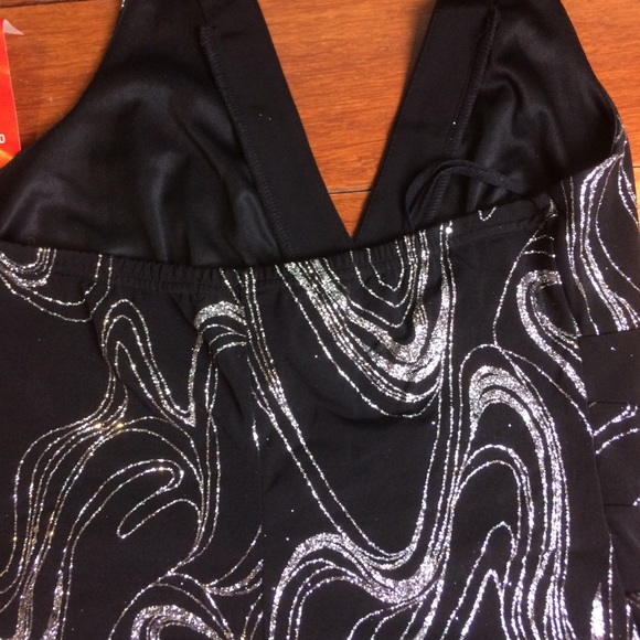 SPARKLY Black Cocktail/Party Dress by La Belle - Picture 5 of 8